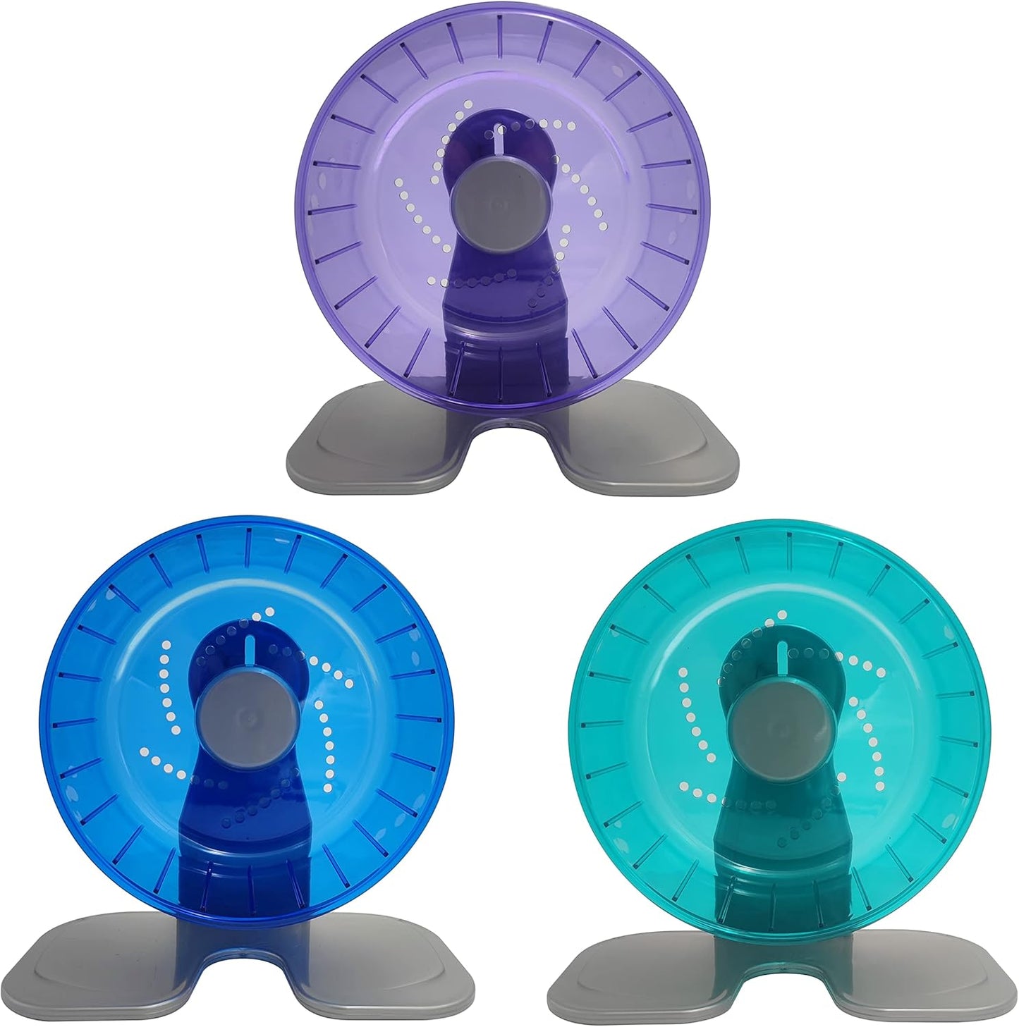 Petest Hamster Exercise Wheel, Silent Spinner Hamster Running Wheels, Diameter 8.3 inch, Purple