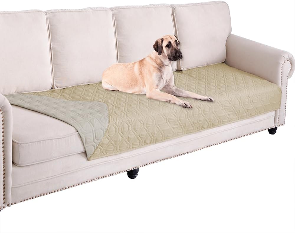 Ameritex Waterproof Dog Bed Cover Pet Blanket for Furniture Bed Couch Sofa Reversible
