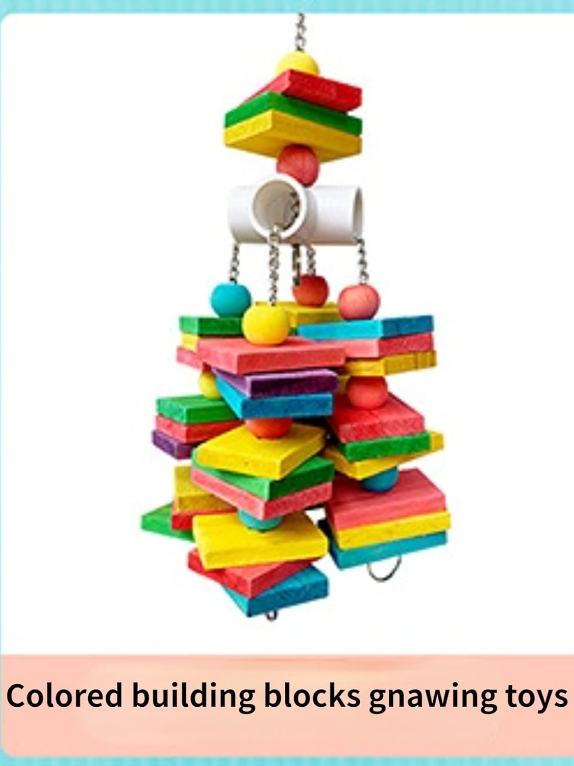 Bird Spiral Rope Perch, Bird Hemp Rope Swing Perch, Bird Cage Stand Pole Accessories, Bird Standing Climbing Toy for Parrot Parakeet Budgies Lovebirds Cockatiels (Medium)