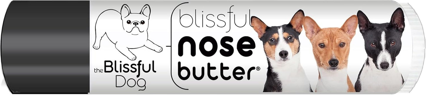The Blissful Dog Basenji Unscented Nose Butter - Dog Nose Butter, 0.15 Ounce