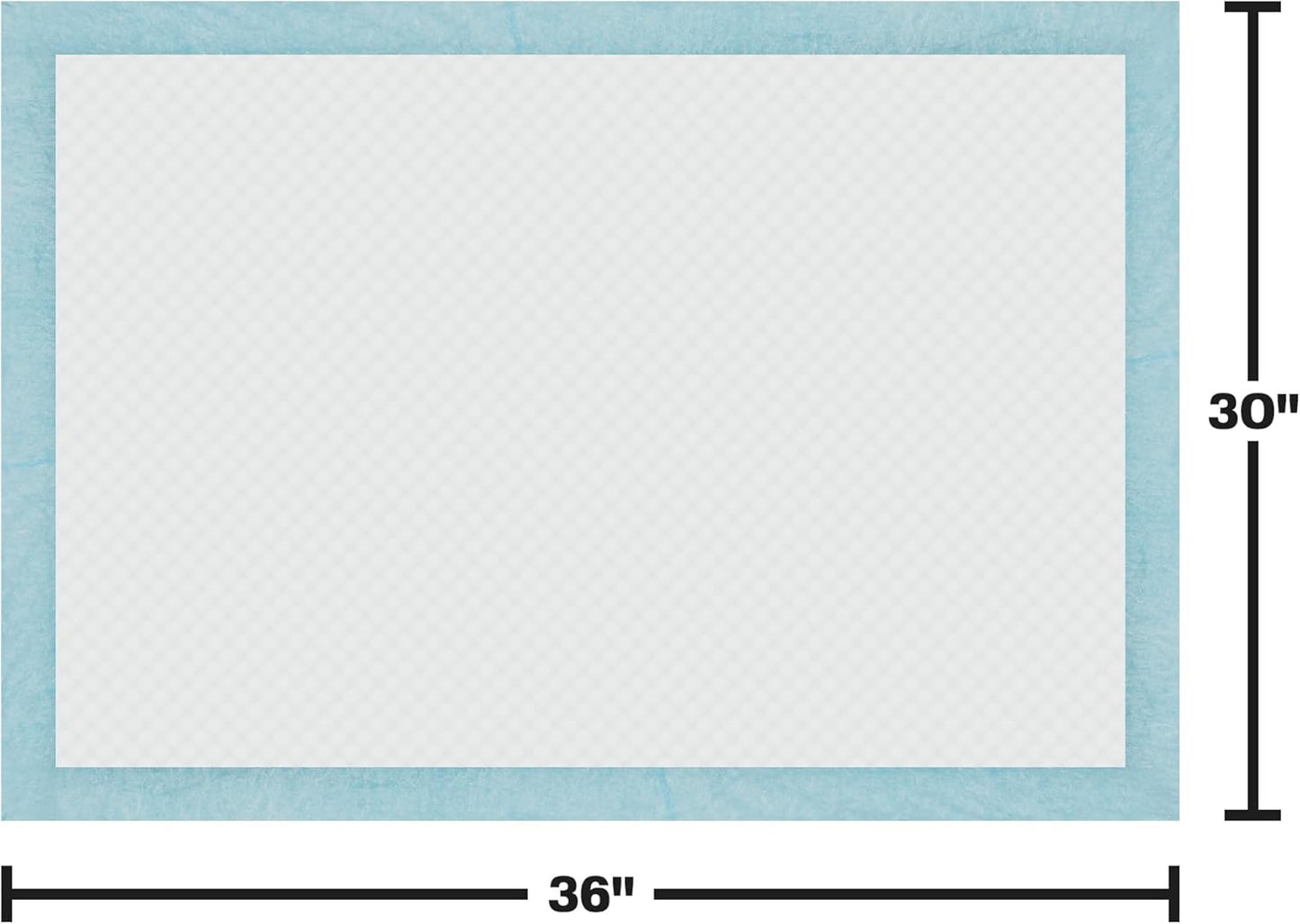 BV XXL Puppy Pads 40 Count 30" x 36" - Leak-Proof Pee Pads for Dogs with 6-Layer Design, Rapid Dry Sheet & Attractant - Dog Pad Extra Large with Odor Control - Perfect for Big Dogs & Indoor Use