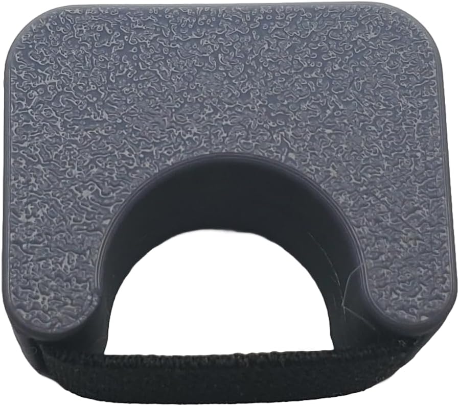 Flex Clicker Hands-Free Training Ring | Finger Clicker for Dog Obedience | Puppy Behavior Trainer | Animal Training Aid for Birds & Horses | Pet Training Tool for Tricks | Easy-to-Use Device | Gray