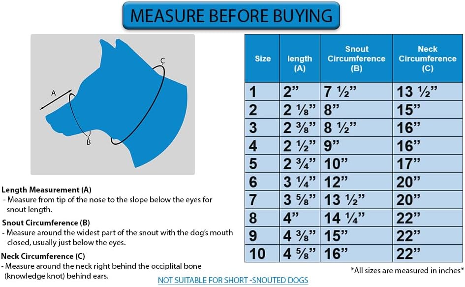Leather Brothers Italian Basket Dog Muzzle, Adjustable Secure Fit, Comfortable Design, Training and Safety, Averts Biting, Prevents Chewing and Scavenging, Perfect for Grooming - Tan, Size 9