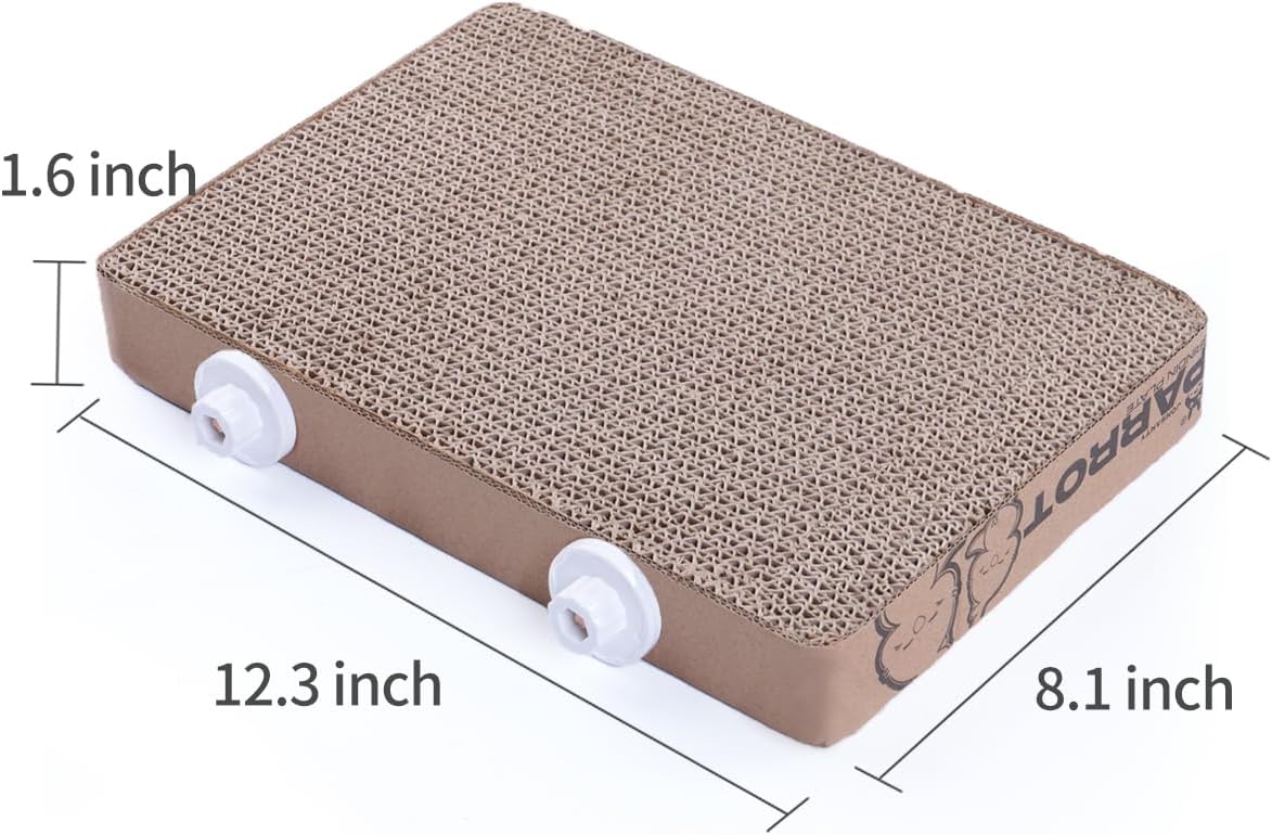 12.3 Inch Paper Bird Toys, Bird Platform, Parrot Toy, Help Birds Clean Beak, Release Stress, Reduce Boredom - Suitable for Budgie, Cockatiel, Lovebird, and Other Small to Medium-Sized Pet Birds