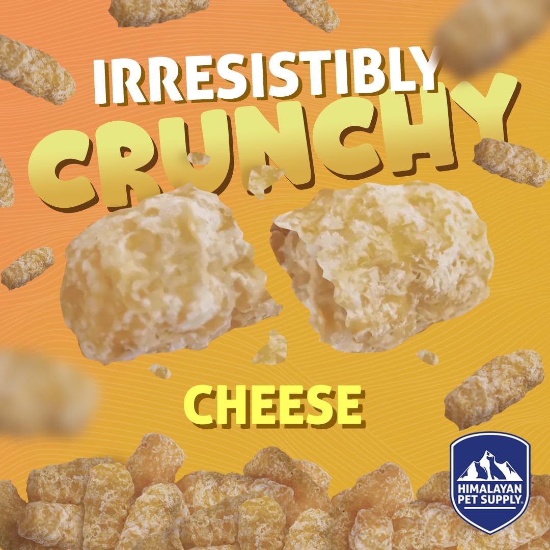 Barkeetos Dog Treats, Crunchy and Cheesy Pet Snacks Made with Real Himalayan Cheese, Gluten Free, Grain Free, Lactose Free, Natural Dog Food for All Breeds and Sizes