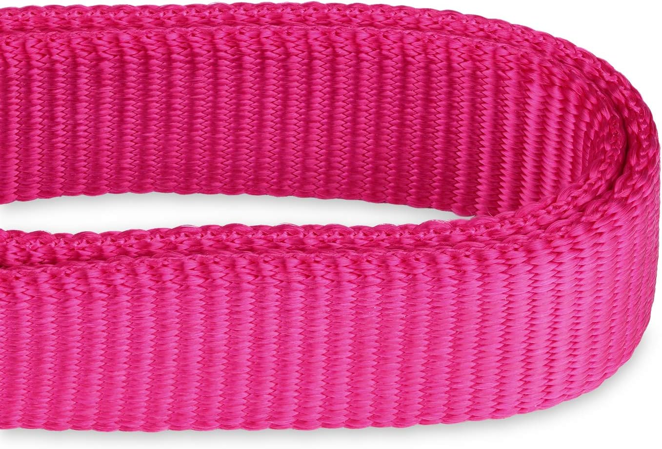 Hyhug Premium Anti-Escape Strong Extended Martingale Large Boy and Girl Dog Collar - Walking Training Daily Use.(Large, Rose Red)