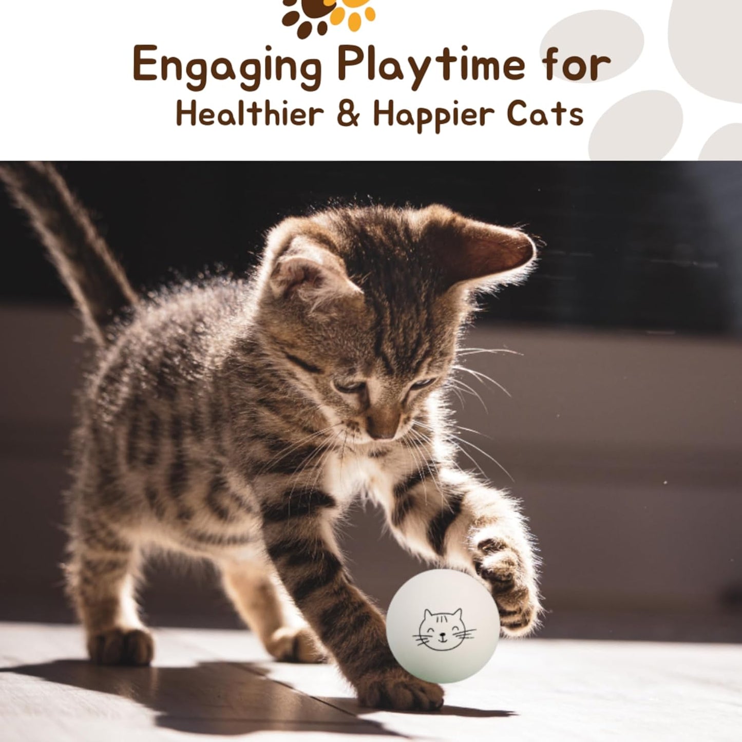 Ping Pong Balls for Cats, 6 Pack, Enrichment Toys, Cat Lovers Gift Ideas, Ball Pits, Bouncy