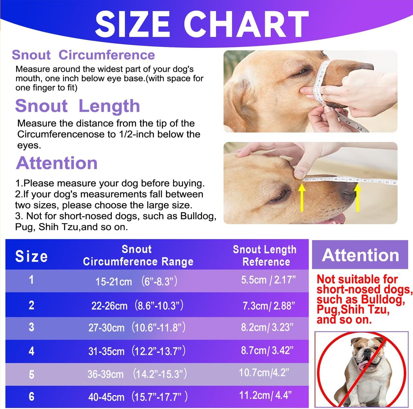 Basket Muzzle - Anti Biting Chewing, Sturdy Lightweight Allows Panting Drinking, Suitable for Grooming Trimming Training - Transparent, Size 5