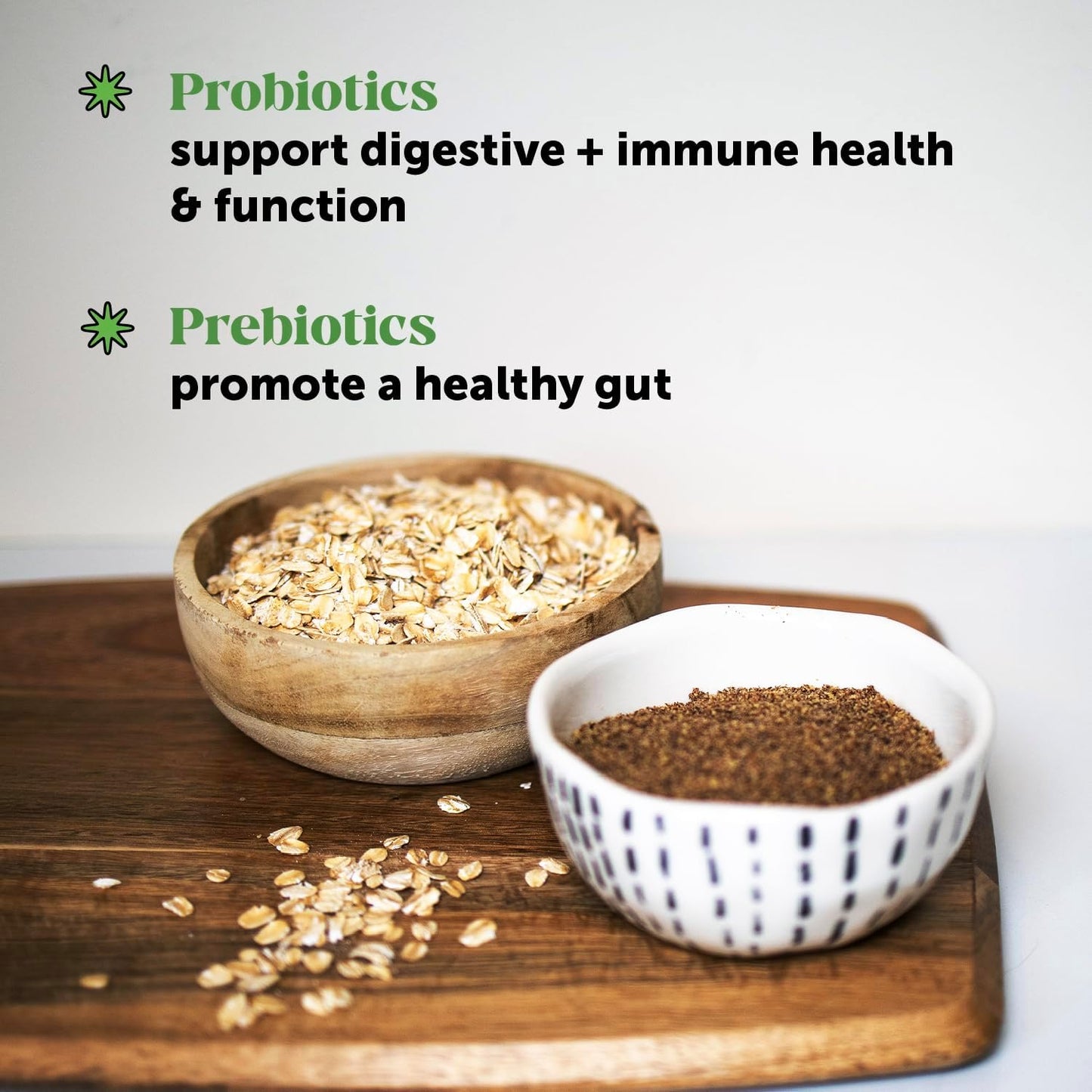 Digestive Probiotic Powder Supplement for Cats - Digestive Support + Gut Health, Probiotic for Cats, Cat Constipation Relief, Bowel Support, Immunity & Overall Health - 120 Scoops