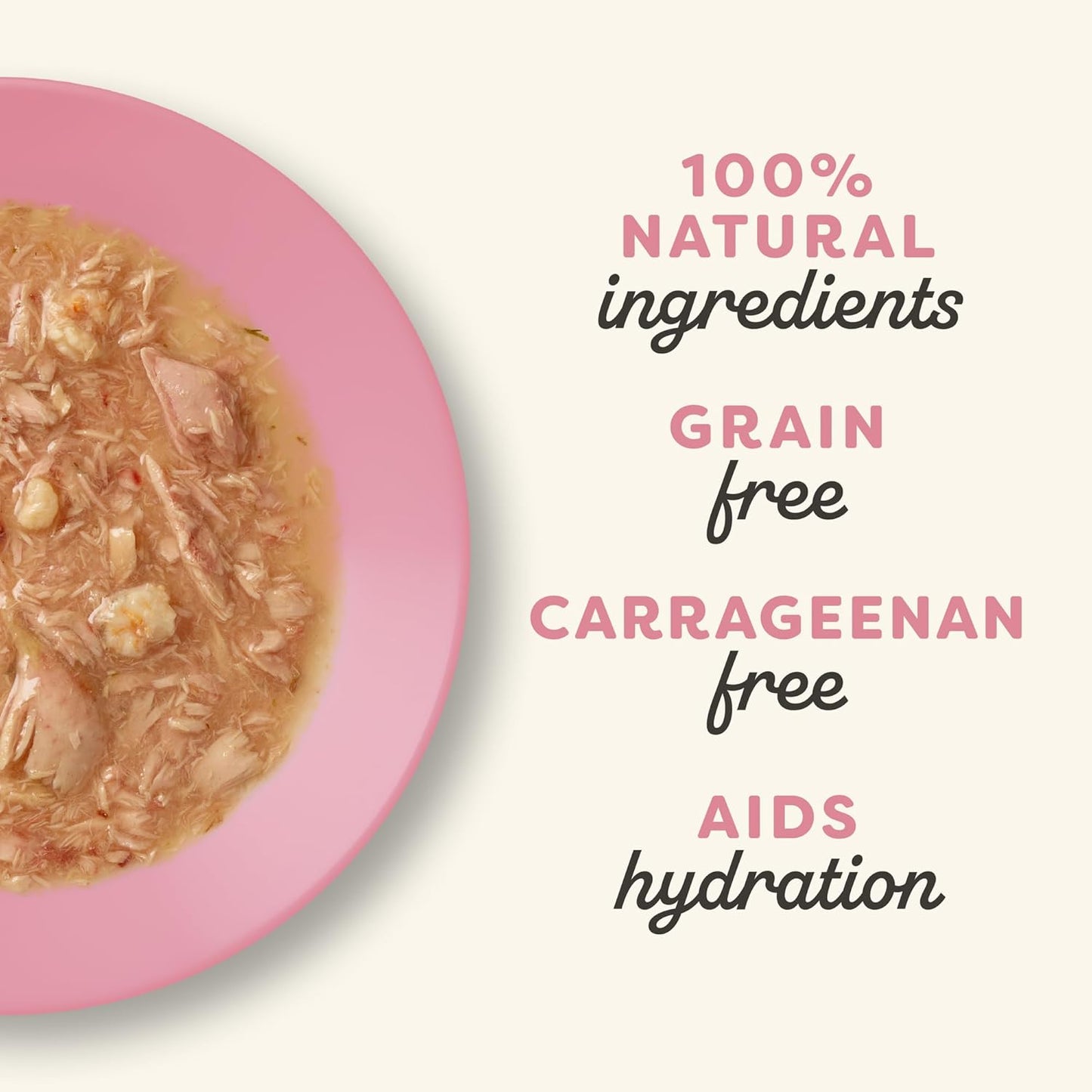 Applaws Natural Wet Cat Food in Gravy, Limited Ingredient Wet Cat Food Pouches, No Additives, Made with Natural Ingredients, Tuna with Shrimp in Gravy (12 x 2.47oz Pouches)