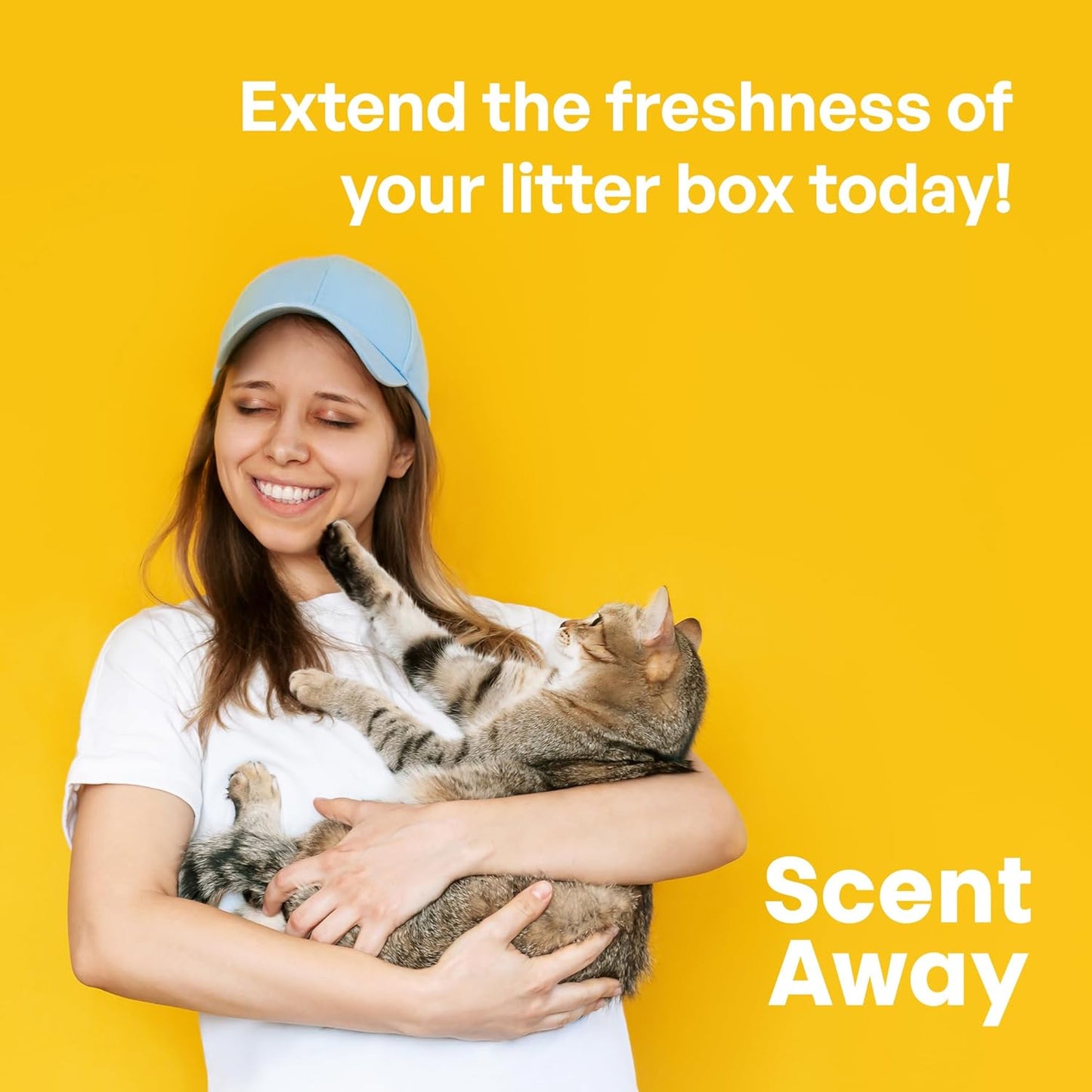 Cat Litter Deodorizer | Litter Box Odor Eliminator | Fragrance-Free with Active Carbon | Eliminates Cat Odors and Smells to Keep Your Home Fresh and Clean (25 LBs)