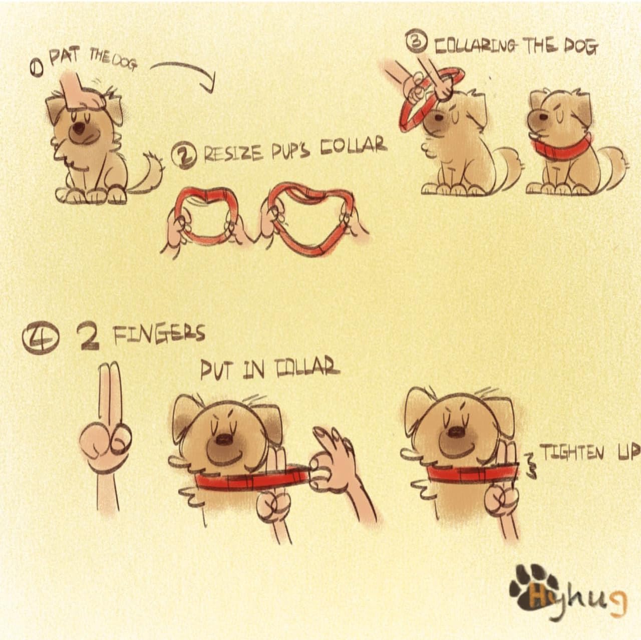 Hyhug Pets Premium Upgraded Heavy Duty Nylon Anti-Escape Martingale Collar for Large Boy and Girl Dogs Comfy and Safe - Professional Training, Daily Use Walking. (Large, Sleet Gray)