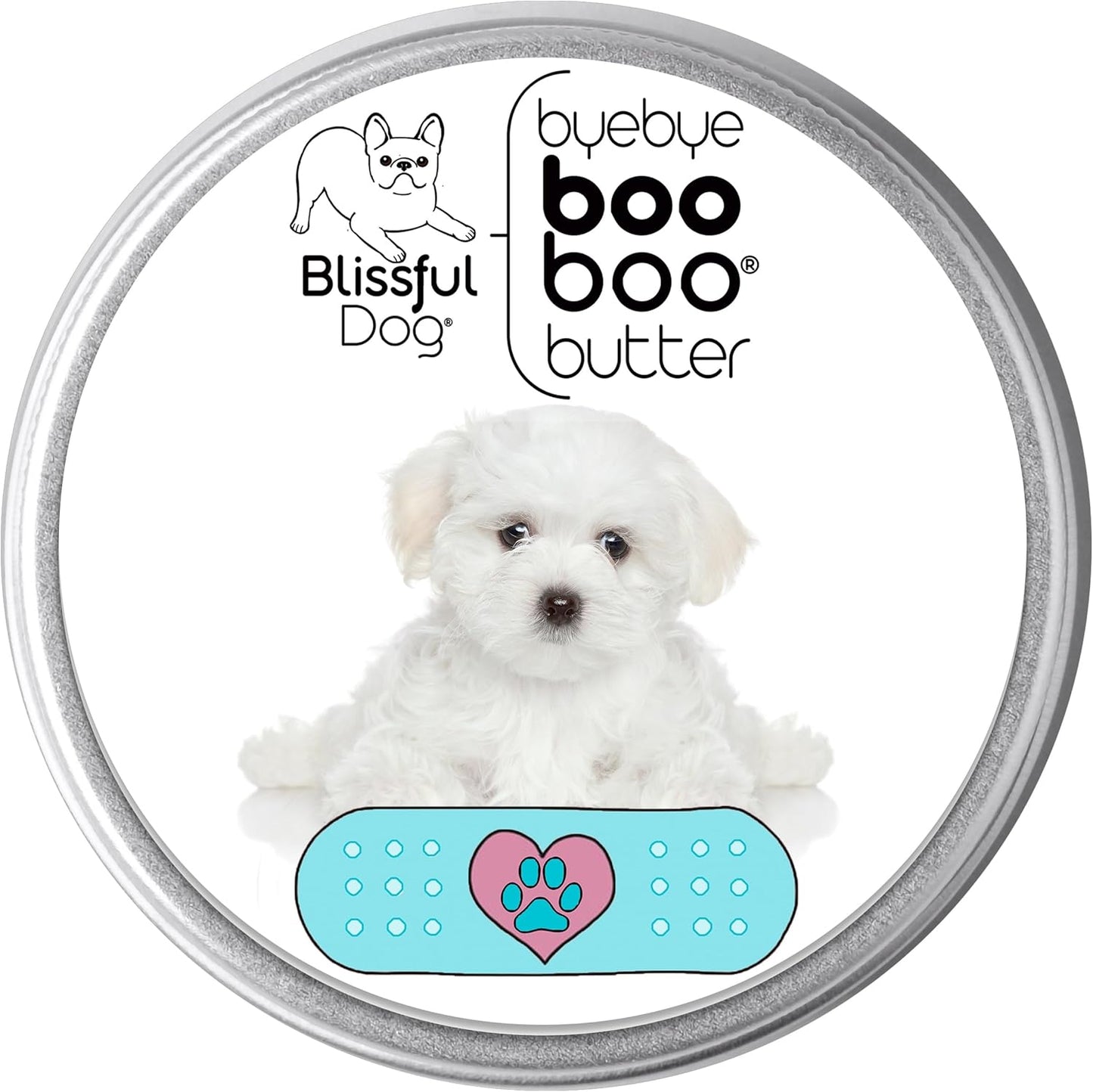The Blissful Dog 8 oz TIN Maltese Booboo Butter