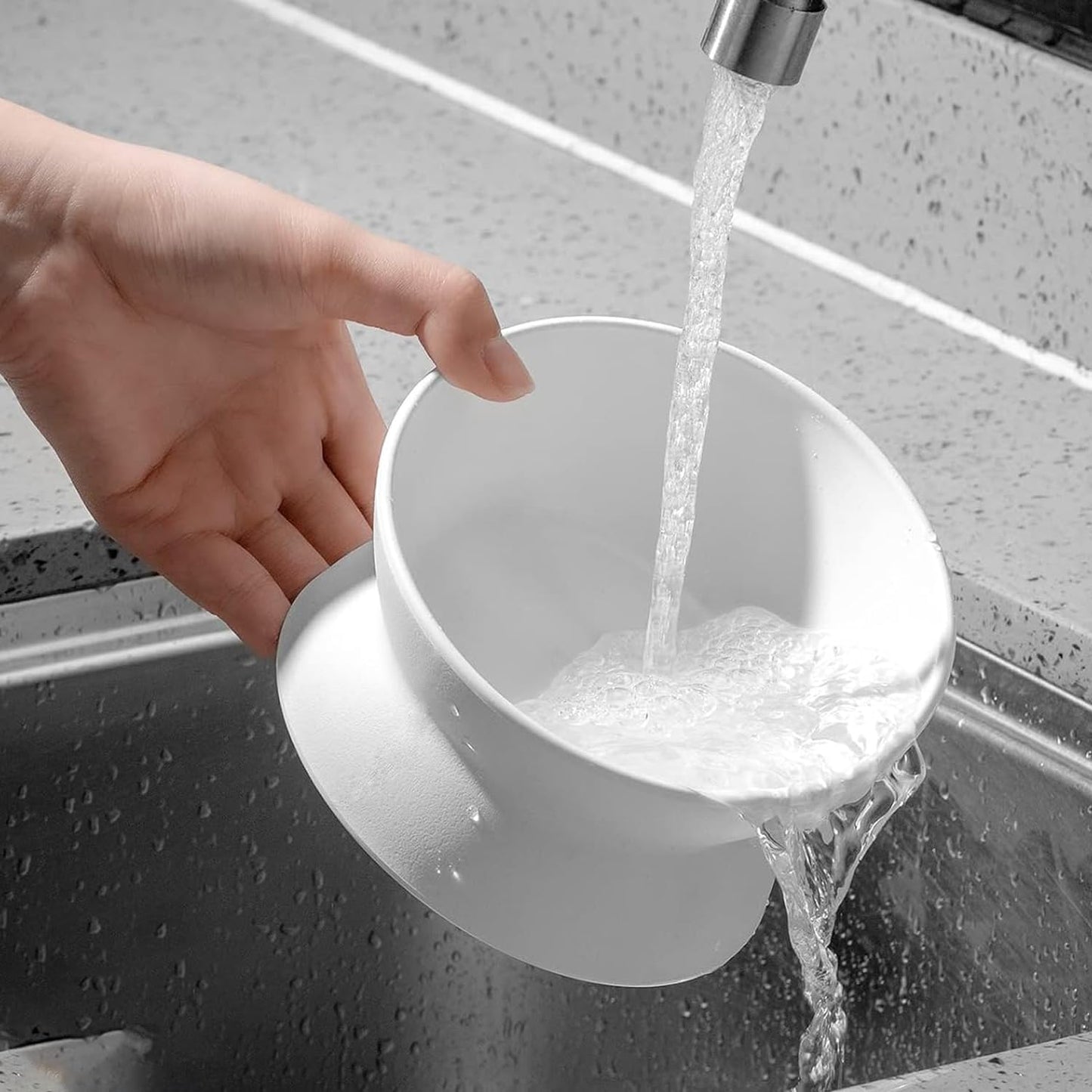 YINGFAN Elevated Cat Bowls, 5oz Ceramic Raised Cat Bowl for Cats/Kittens with Tilted Design, Porcelain Cats Feeding Dishes for Food/Water, Anti Vomit, Microwave & Dishwasher Safe (Black)