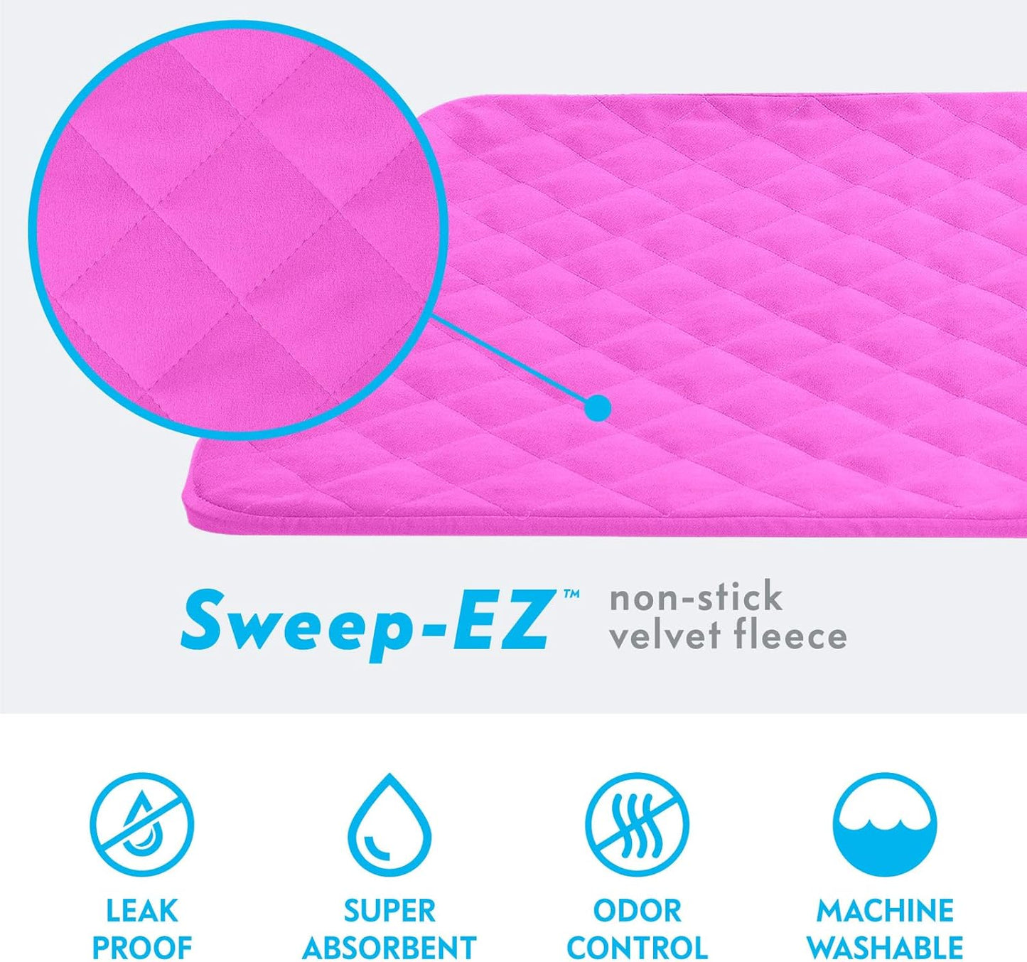 Paw Inspired Fitted Fleece Liner for Ferret Nation, Critter Nation Cage for Ferrets, Rats, Chinchillas, Hedgehogs & Other Small Animals (Pink, Shelf Liner)
