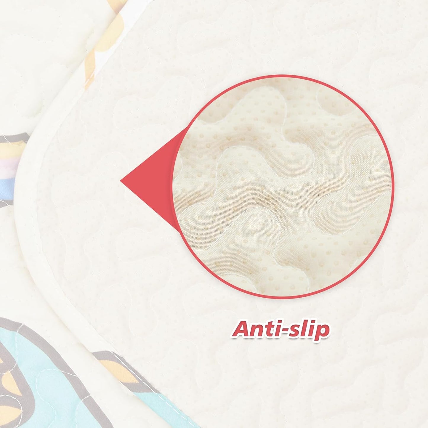 PJYuCien Washable Dog Playpen Mat, 36”x 36”, Leak-Proof Reusable Puppy Pee Pads, Non-Slip Pee Mat for Whelping Pads, Crate, Potty Training, Puppy Playpen (Note: Mat Only, Playpen Not Included)