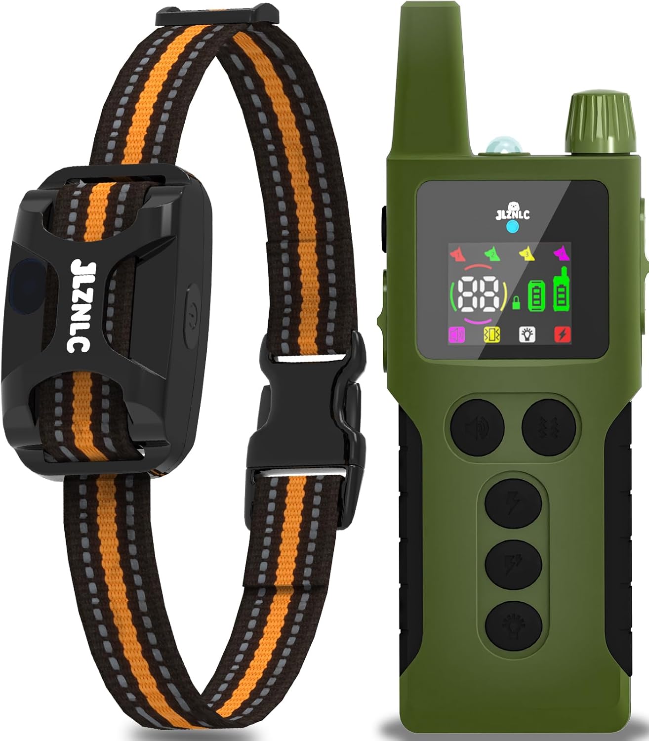 Dog Shock Collar - 4200FT Dog Training Collar with Remote Innovative IPX7 Waterproof with 4 Training Modes,Vibration and Shock,Rechargeable E-Collar for All Breeds