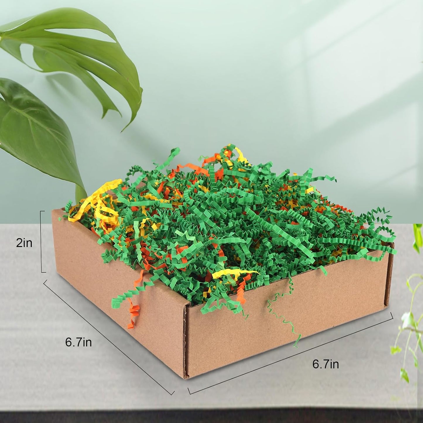 Kyouki Crinkle Paper Bird Toys, for Small Parrots, Parakeets, Cockatiels, Lovebirds, Conures, Budgies, Finches, Canaries – Fun Chewable & Shreddable Toy with Colorful Crinkle (Wrinkled Paper)