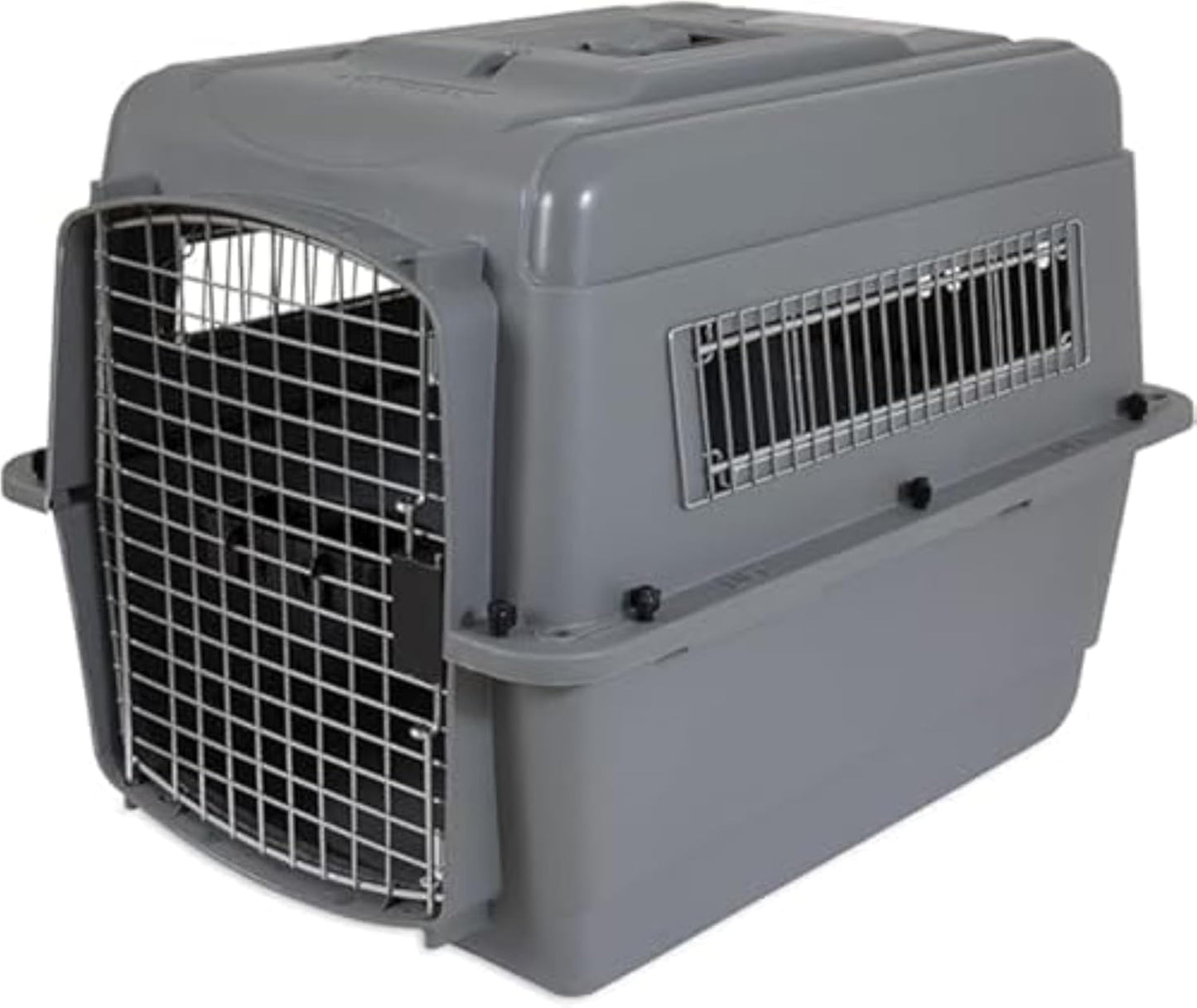 Petmate Sky Kennel - For Air and Travel, Airline Compliant Dog Crate for Pets up 15-30 lbs, Heavy Duty Dog Kennel, Made in the USA- 28 Inches