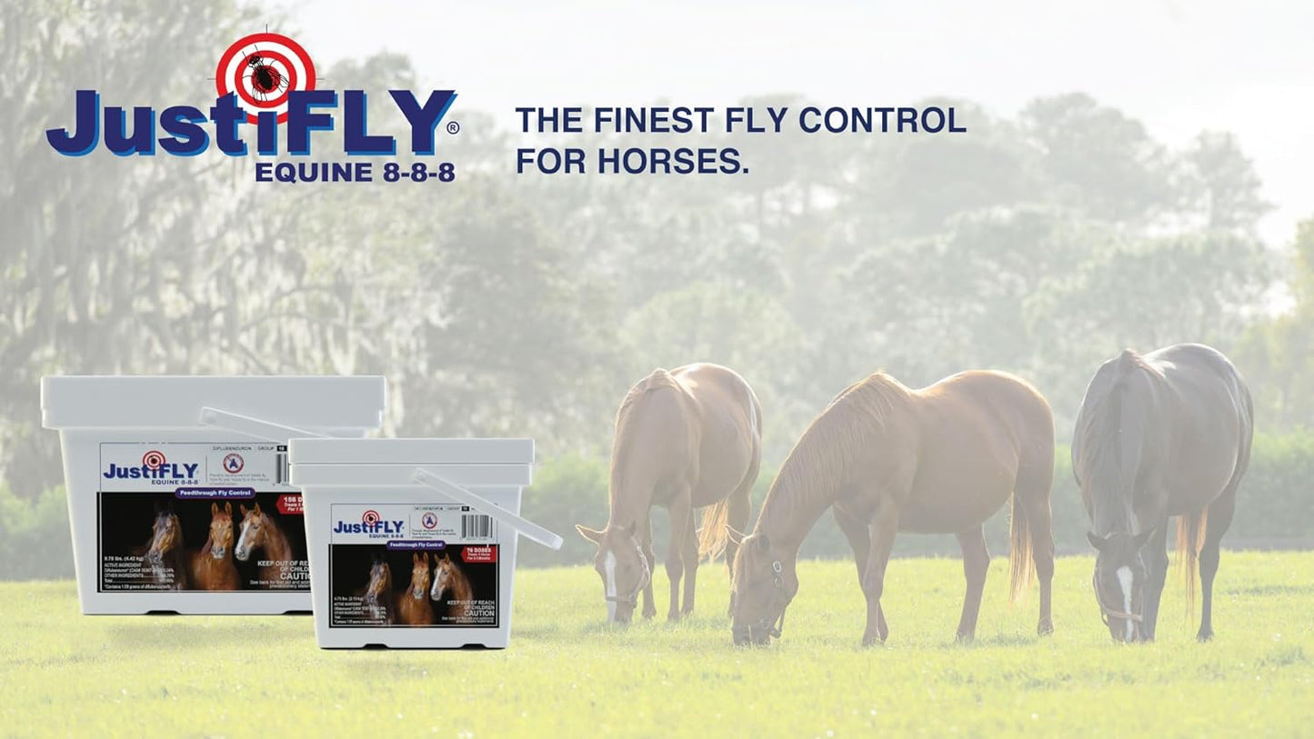Equine 8-8-8 Fly Control for Horses (10 lb)
