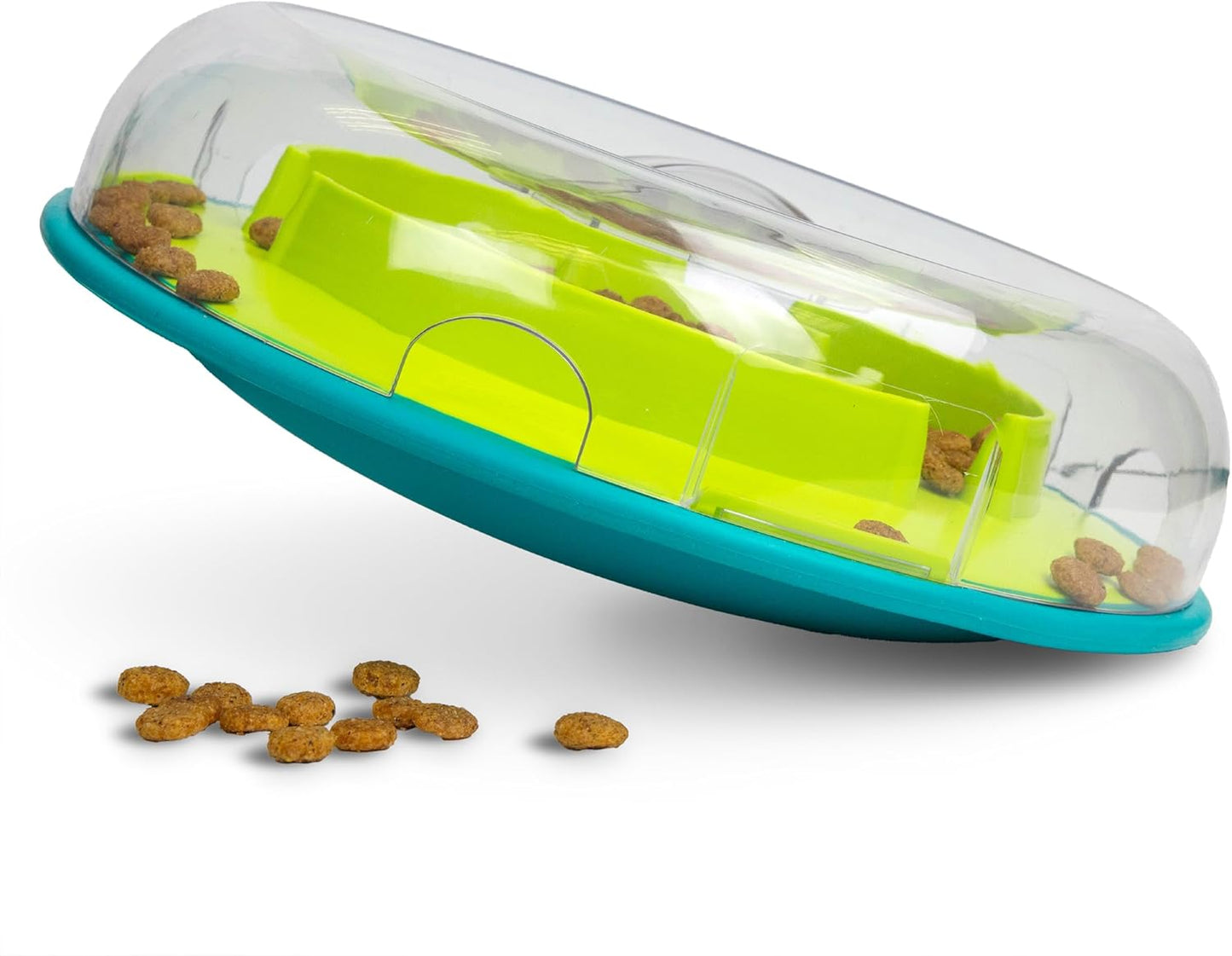 Outward Hound Nina Ottosson Wobble Bowl Dog Game -Interactive Slow Feeder Bowl Dog Game