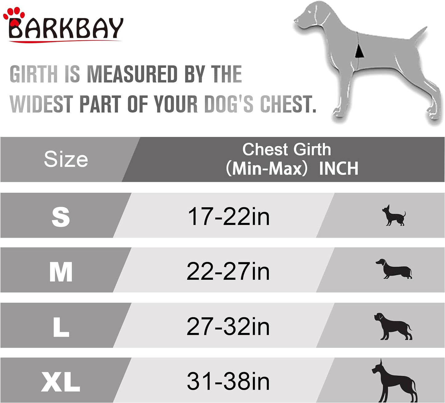 BARKBAY No Pull Dog Harness Front Clip Heavy Duty Reflective Easy Control Handle for Large Dog Walking(Light Pink,S)