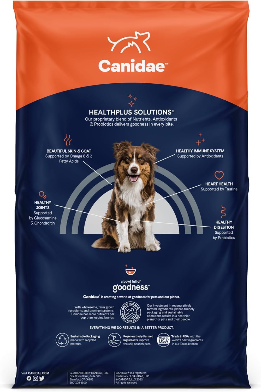 Canidae Pure Limited Ingredient Premium Adult Dry Dog Food, Real Chicken, Lentil & Potato Recipe, 4 lbs, Grain Free