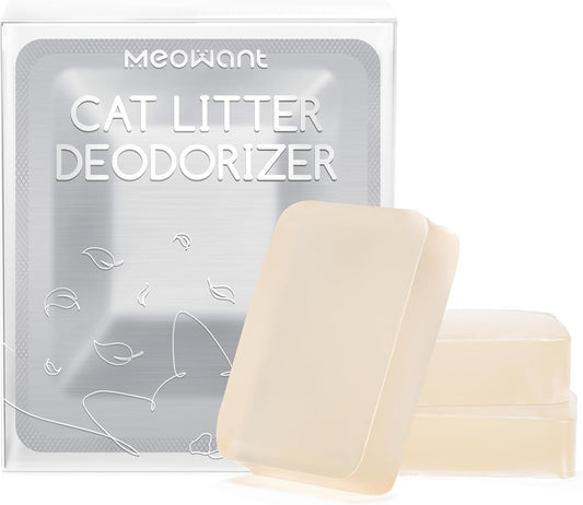 MeoWant Pet Odor Eliminator, Automatic Cat Litter Box Odor Deodorant Gel Only Suitable for MW-SC01 / MW-SC02 / LB02 Cat Litter Box 3Pcs
