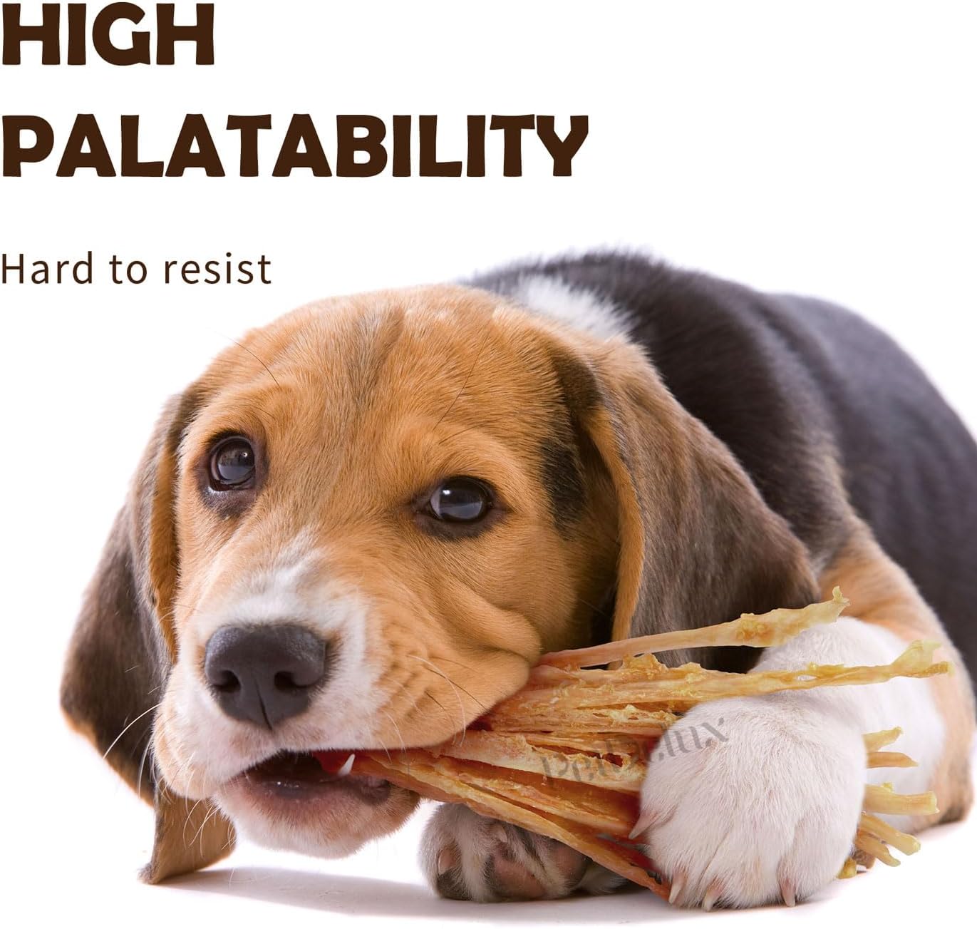 iPaw Turkey Tendons for Dogs, 100% Turkey and US Sourced Raw Material, Hypoallergenic, All Natural Human Grade Puppy Chew, Rawhide Alternative Dog Treats, 5 Unit/Pack Strip