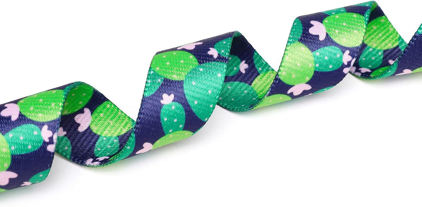 Mercano Adjustable Dog Collar - Special Design Patterns, Soft Nylon Comfortable Durable Pet Collar for Small Medium Large Dogs (XS, Cactus)