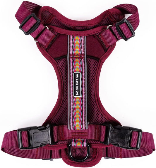 Wilderdog Lightweight Dog Harness with Reflective Straps - Small - Huckleberry