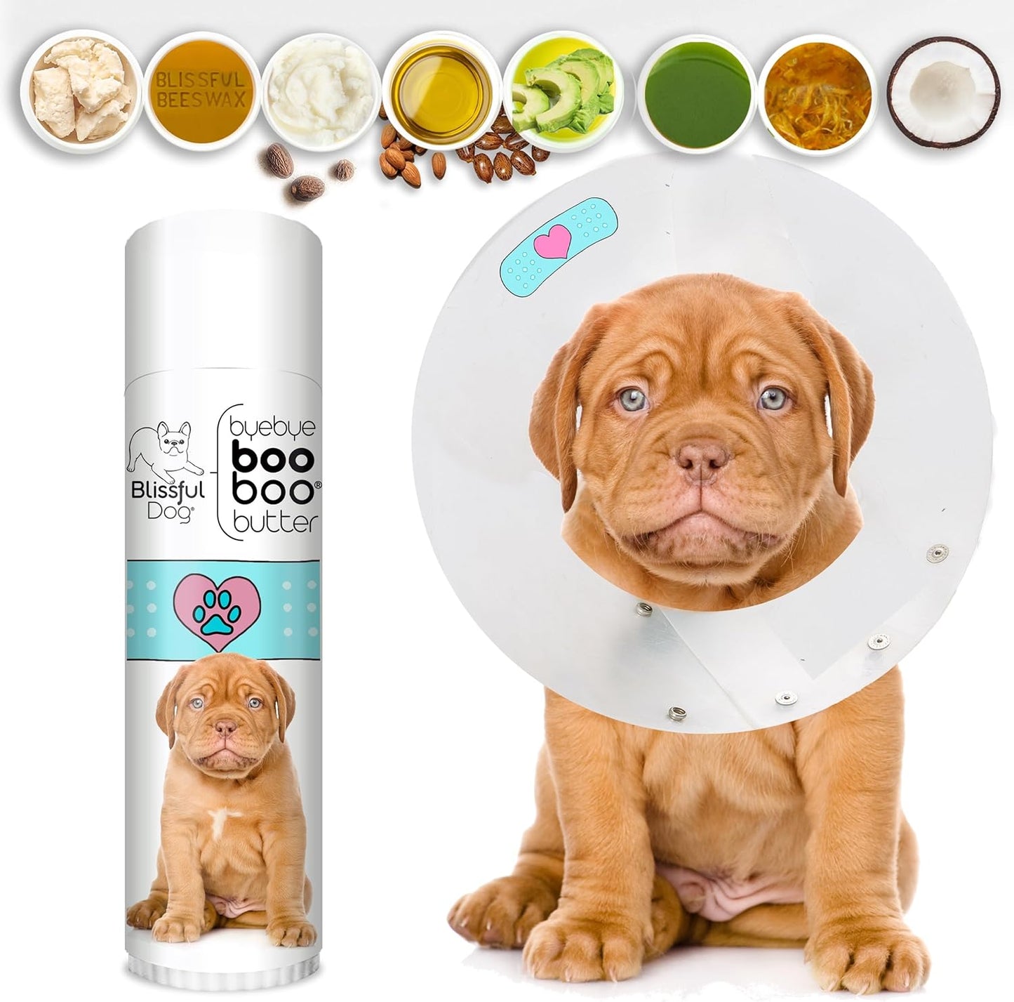 The Blissful Dog .50 oz Tube Dogue De Bordeaux Booboo Butter