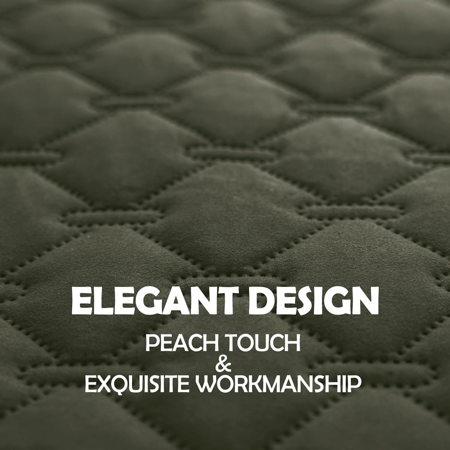 gogobunny 100% Double Sided Waterproof Dog Blanket Soft Pet Bed Cover Reversible Protect Furniture Couch Sofa Car for Puppy Cat Kids (Dark Olive/Light Olive, 30x80 Inch (Pack of 1))