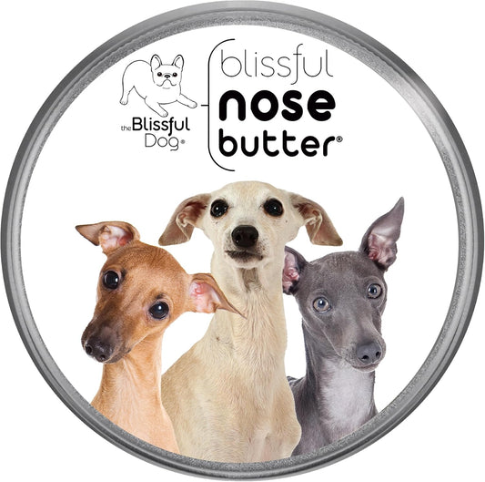 The Blissful Dog Italian Greyhound Unscented Nose Butter - Dog Nose Butter, 2 Ounce