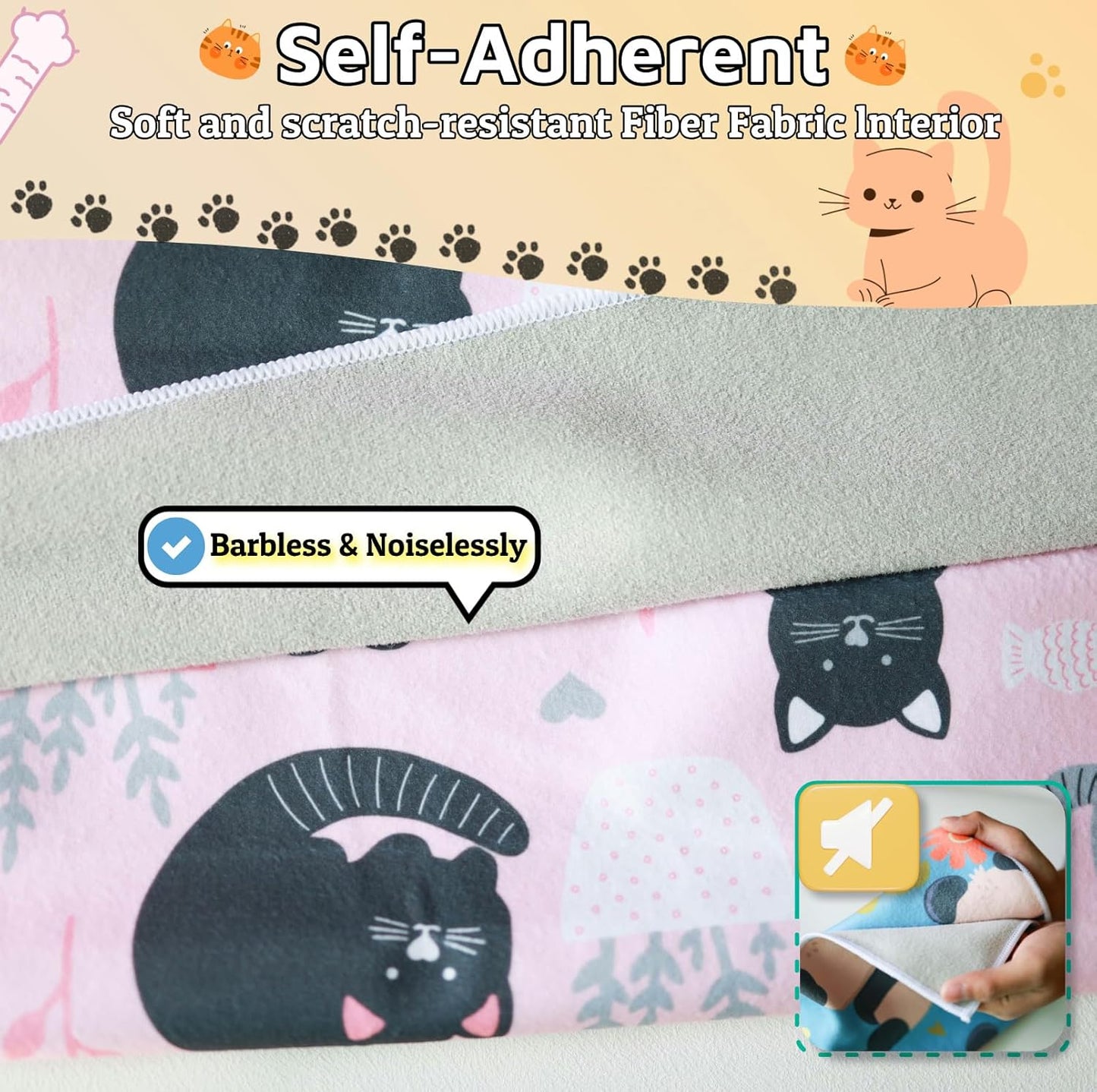 Cat Wrap for Grooming-Premium Cat Grooming Wrap Cat Restraint for Nail Clipping, Self-Adherent Soft Cat Blanket to Wrap Cat Anti-Scratch Anti-Escape Grooming Bag (Pink, XL(Within 17lbs))