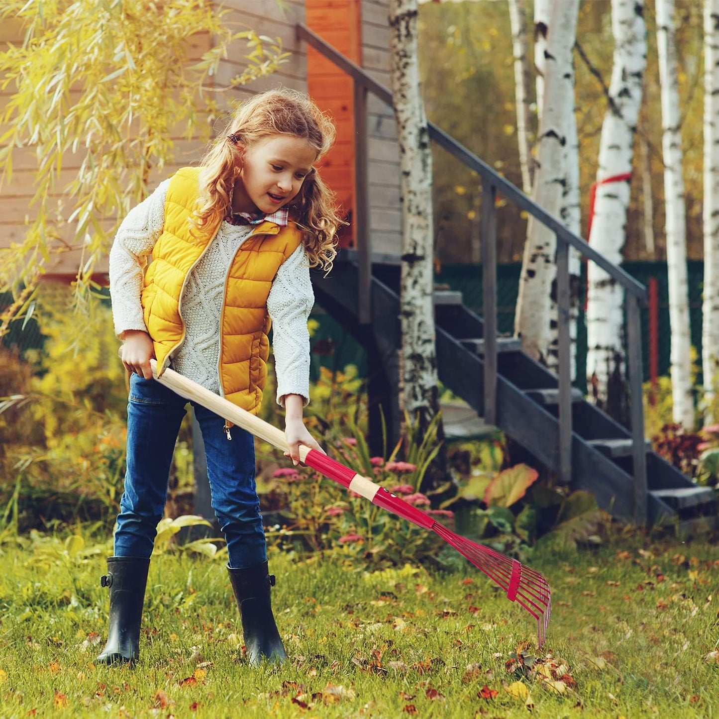 Kids Gardening Tools Outdoor Toys Set Backyard Play Educational STEM Learning Pretend Toys Outdoor Indoor for Toddlers Kids Boys Girls