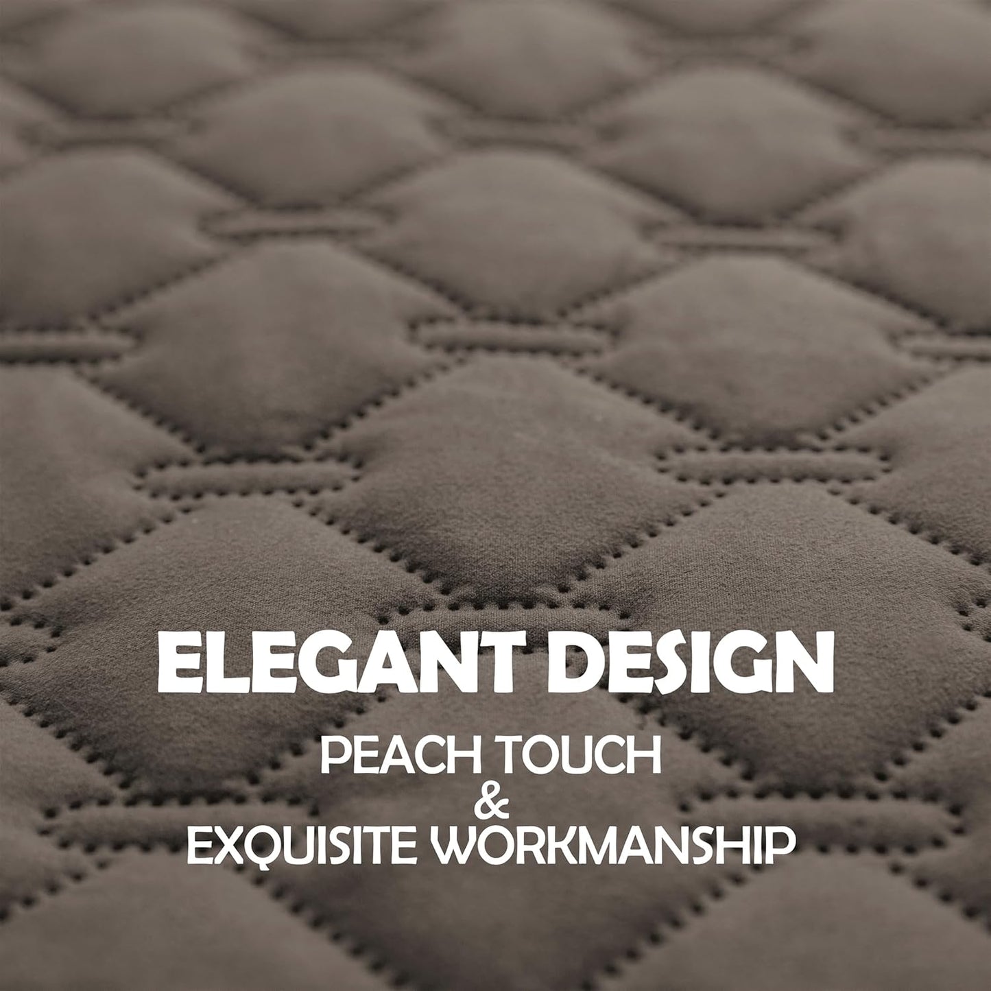 gogobunny 100% Double Sided Waterproof Dog Blanket Soft Pet Bed Cover Reversible Protect Furniture Couch Sofa Car for Puppy Cat Kids (Dark Walnut/Light Walnut, 82x102 Inch (Pack of 1))