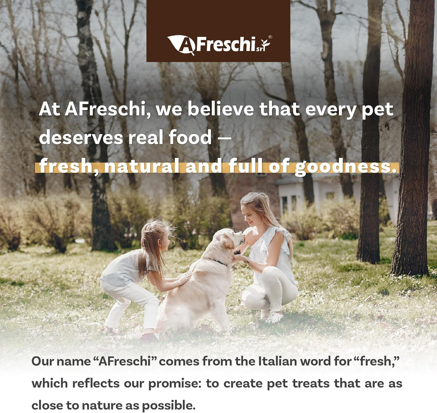 AFreschi Air-Dried Dog Food Turkey Recipe 1 lb, All-Natural, Complete & Balanced, Single-Animal Protein, Grain-Free, High-Protein, Limited Ingredients