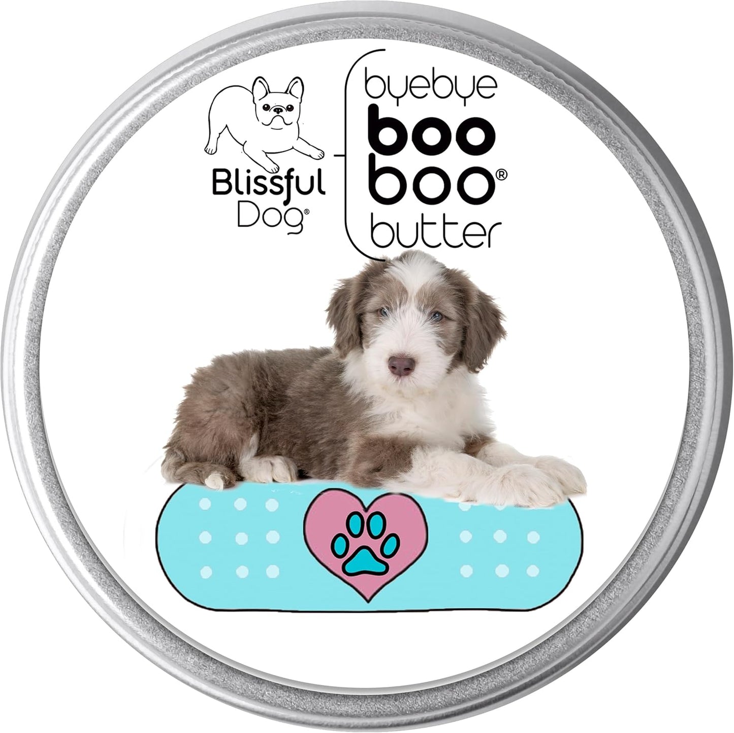 The Blissful Dog Bearded Collie Boo Boo Butter, 4 Ounce