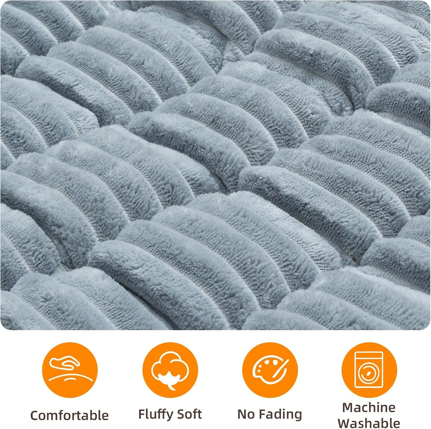 Dog Bed Mat for Car Back Seat Extenders, Washable Non-Slip Travel Cover for Back Seat - 24.8"x54", Grey