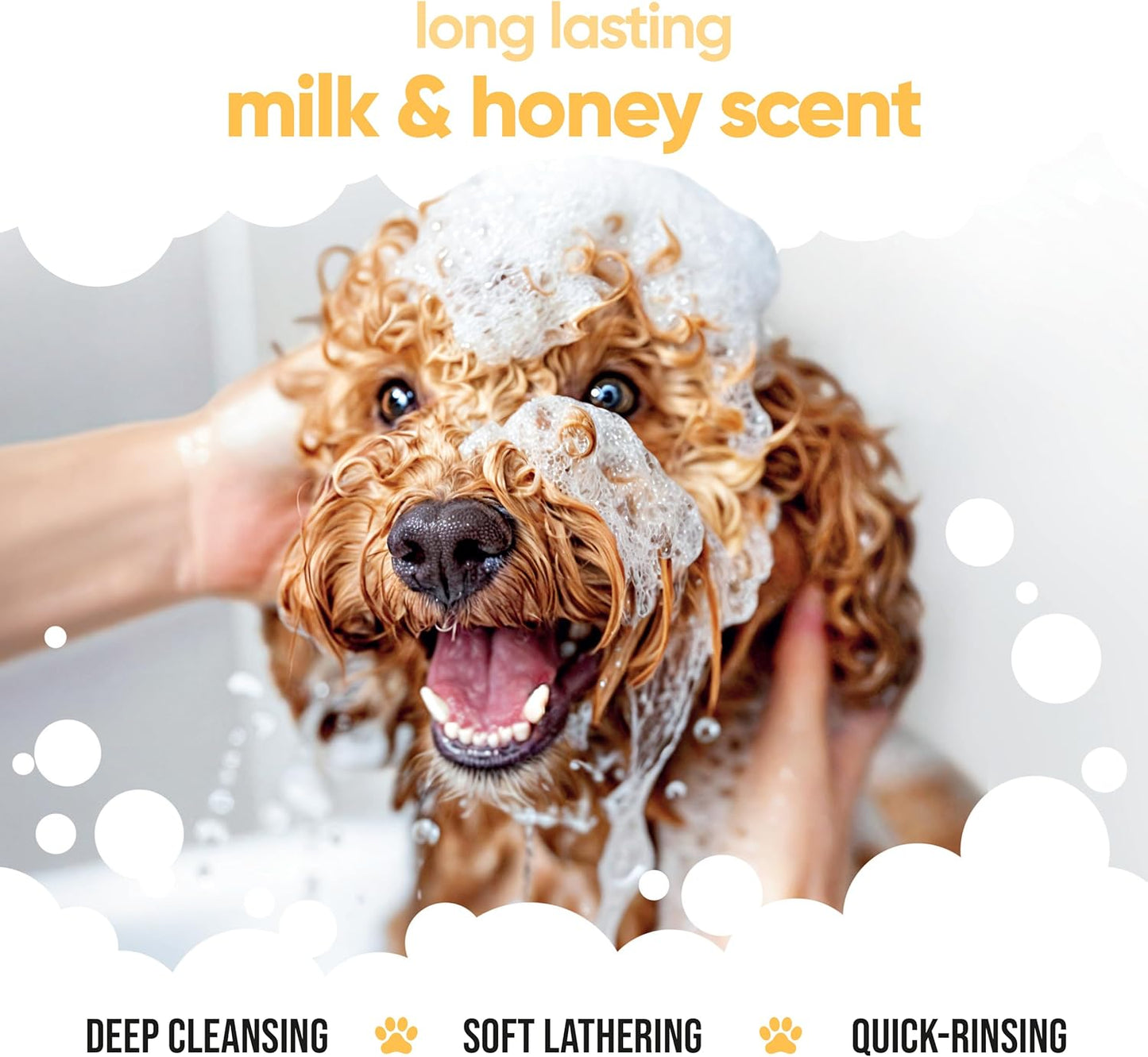 Dog Shampoo - Itch Relief - Milk & Honey - 500ml (16.90oz)