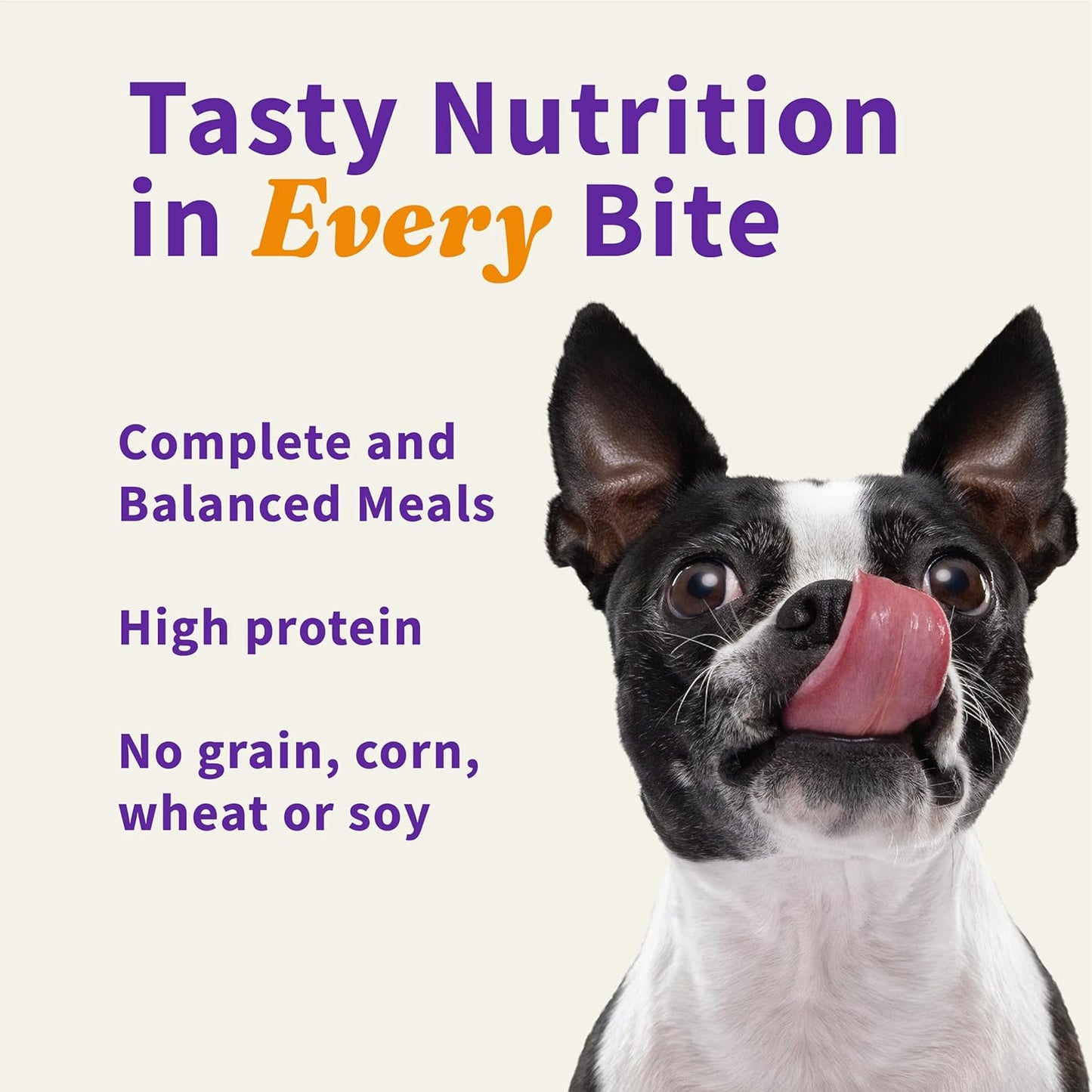 Halo Freeze Dried Raw Dog Food, Beef Recipe, 100% Protein Source, Real Meat for Natural Energy, Meal Bites, 14 Oz Bag