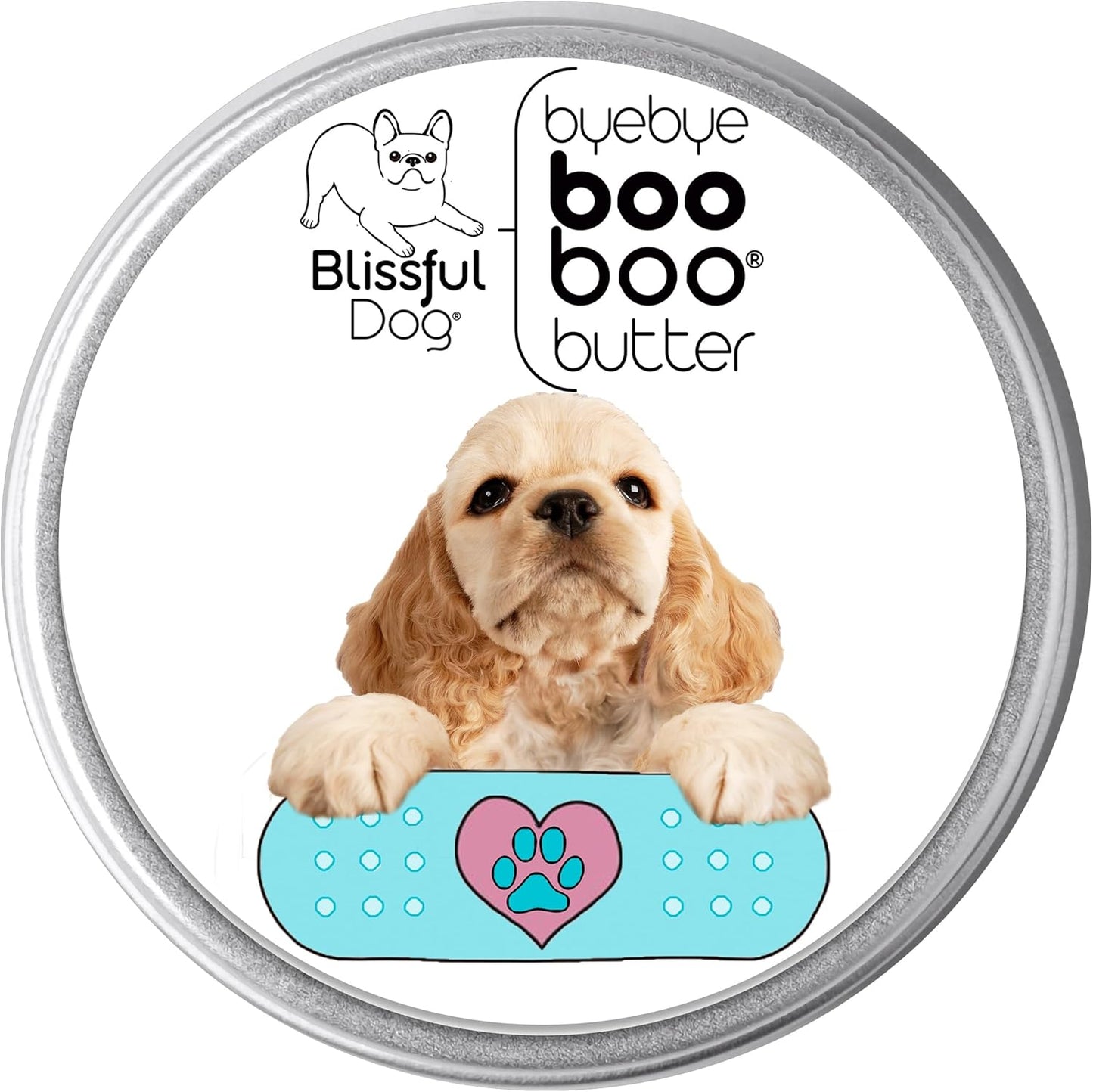 The Blissful Dog 4 oz TIN Cocker Spaniel Booboo Butter