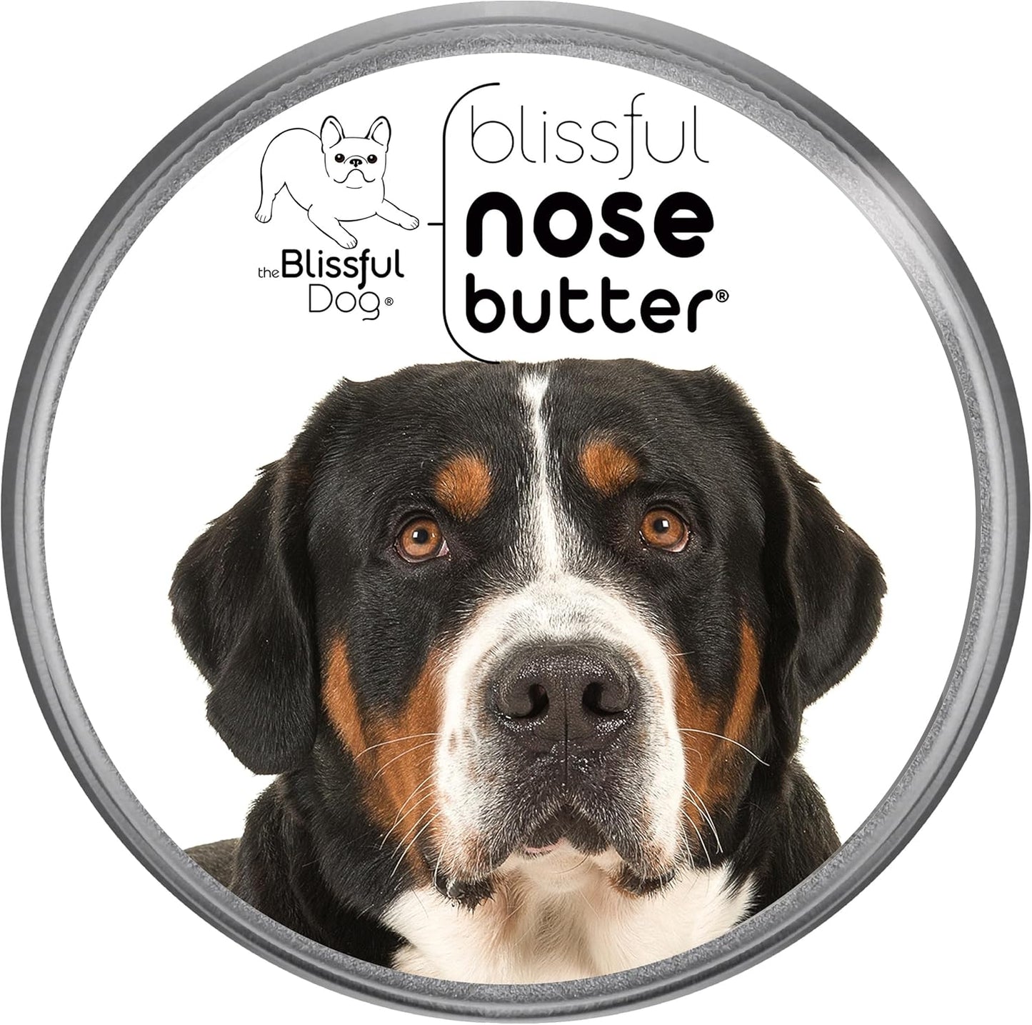 The Blissful Dog Greater Swiss Mountain Dog Unscented Nose Butter, 1-Ounce