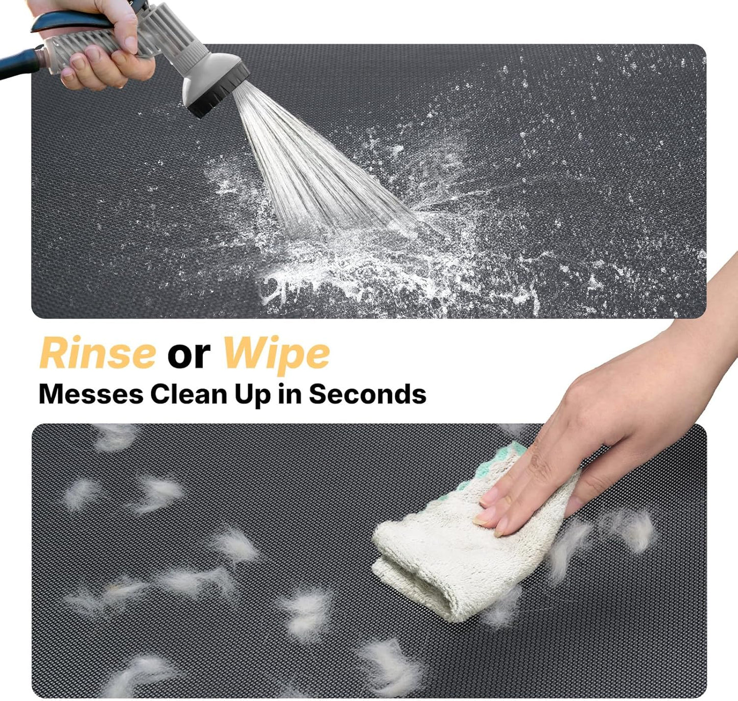 Veehoo Cooling Elevated Dog Bed, Portable Raised Pet Cot with Washable & Breathable Mesh, No-Slip Feet Durable Dog Cots Bed for Indoor & Outdoor Use, Medium, CWC1803-M