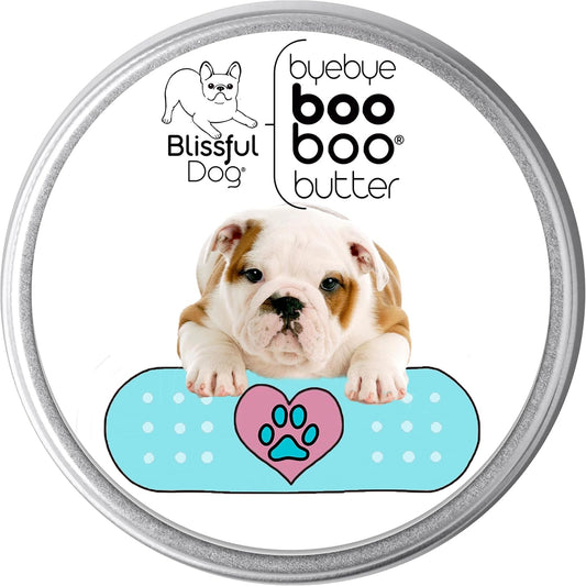 The Blissful Dog 8 oz TIN Bulldog Booboo Butter