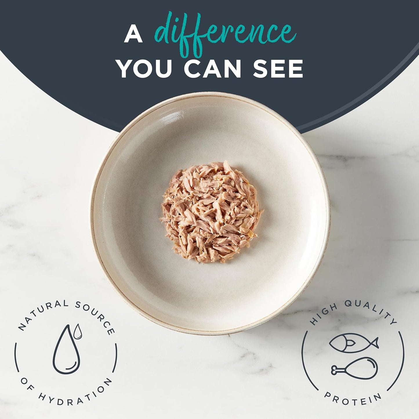 Reveal Natural Wet Cat Food, 12 Count, Grain Free, Limited Ingredient Canned Food for Cats, Tuna Fillet in Broth, 5.5 oz Cans