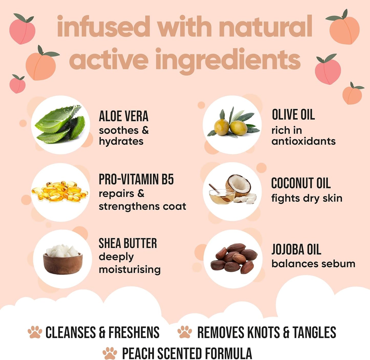 Curly Coat Dog Shampoo by Buddycare | with Aloe Vera and Pro Vitamin B5 (50.72oz)