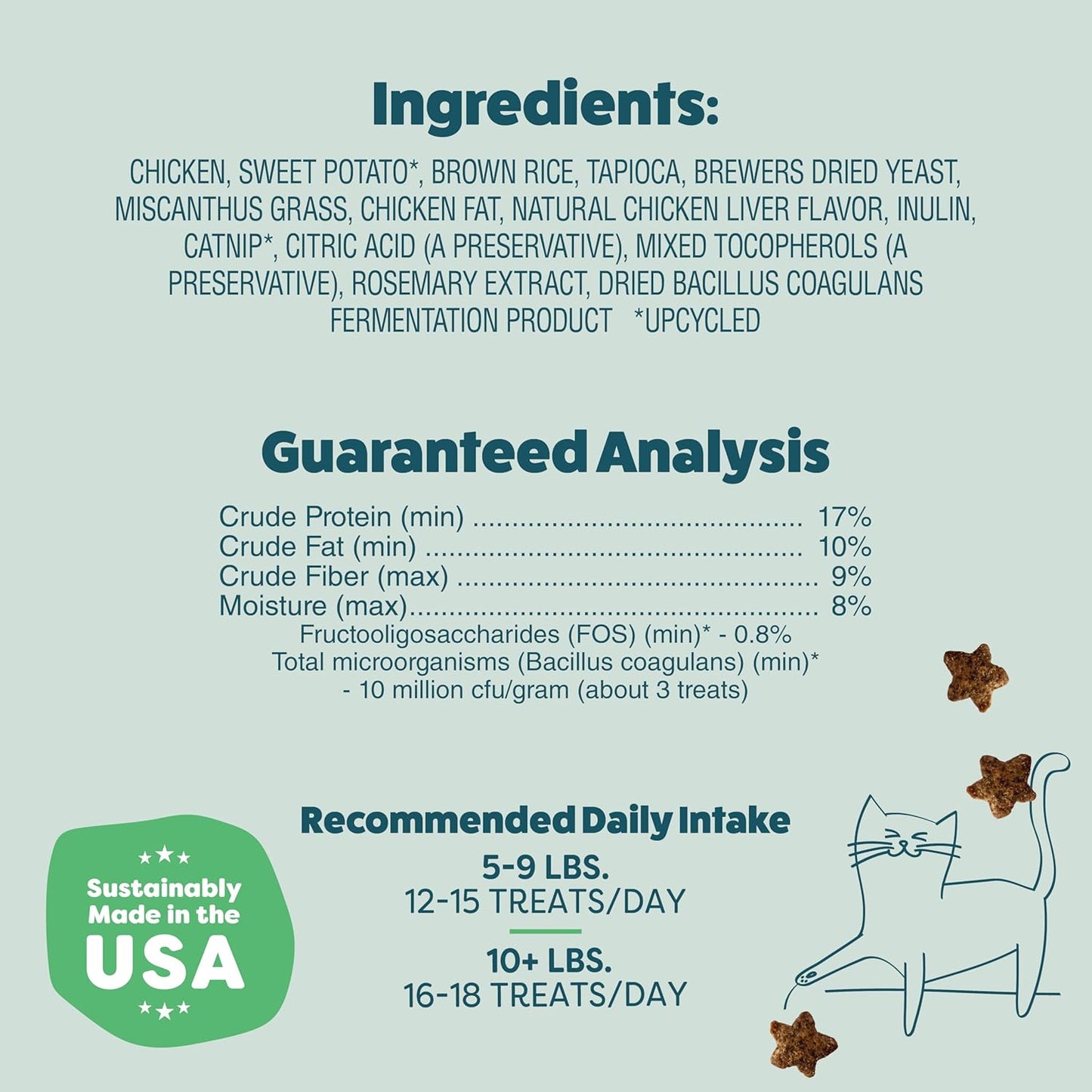 Shameless Pets Crunchy Cat Treats - Kitty Treats for Cats with Digestive Support, Natural Ingredients Kitten Treats with Real Ingredients, Healthy Flavored Feline Snacks - Variety Pack, 3-Pk