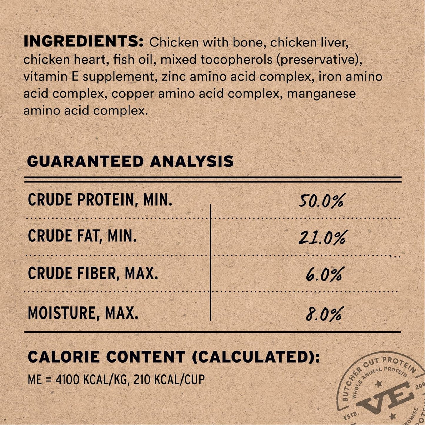 Vital Essentials Freeze-Dried Raw Chicken Meal or Mixer Dog Food Crunchy Mini Nibs, 5.5 oz